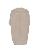 Gestreiftes Kleid aus Baumwollmischung von Alysi