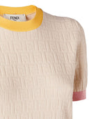 Fendi Cotton And Silk Top