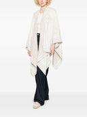 Fendi Ff Wool Poncho