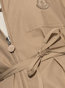 Moncler Baumwollhemd mit Reißverschluss
