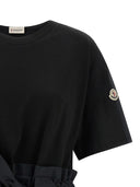 Kurzes Kleid aus Moncler-Baumwollmischung