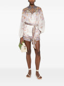 Zimmermann Luna Leinenshorts