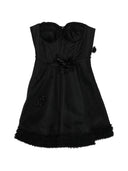Zimmermann Luna Minikleid aus Leinen und Seide