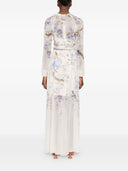 Zimmermann Luna bedrucktes langes Kleid