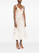Zimmermann Luna Linen Midi Dress