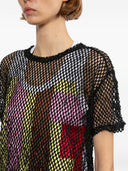 Offenes Strick-T-Shirt von Comme Comme
