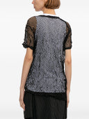 Offenes Strick-T-Shirt von Comme Comme