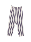 Forte Forte gestreifte Hose mit Kordelzug