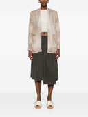 Cardigan Avant Toi in cotone con scollo a V