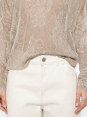 Emporio Armani Embroidered Crewneck Sweater