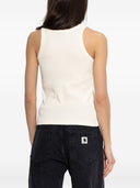 Baumwoll-Tanktop mit Logo von Maison Kitsune