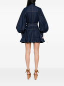 Zimmermann Luna Denim Utility Minikleid