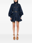 Zimmermann Luna Denim Utility Minikleid