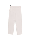 Via Masini 80 Cotton Straight Leg Trousers