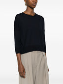 Base-Pullover aus Leinen- und Baumwollmischung