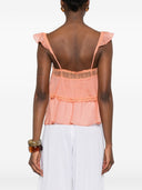 Forte Forte Cotton And Silk Voile Top