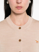 Baby-Fox-Woll-Cardigan von Maison Kitsune