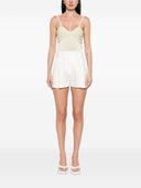 Elisabetta Franchi Linen Blend Shorts