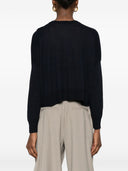 Basic-Cardigan aus Leinen- und Baumwollmischung