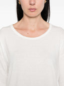 Maglione girocollo in lino di base