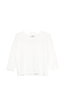 Maglione girocollo in lino di base