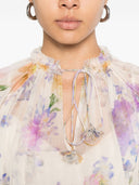 Zimmermann Luna bedruckte Bluse