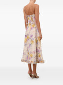 Zimmermann Luna Leinen- und Baumwollkleid