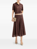 Brunello Cucinelli Wool And Cashmere Skirt