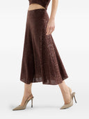 Brunello Cucinelli Wool And Cashmere Skirt