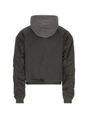 Balenciaga Cotton And Nylon Blend Bomber Jacket
