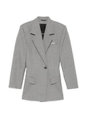 Die einreihige Jacke aus Wollmischung von Attico Fashion
