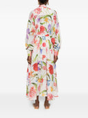 Lavi bedrucktes langes Kleid