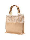 La Milanesa Fleur mittelgroße Handtasche