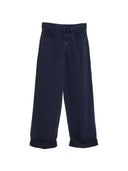 Emporio Armani Hose aus Leinenmischung