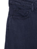 Emporio Armani Hose aus Leinenmischung