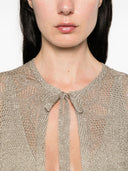 Fabiana Filippi Tie Detail Long Cardigan
