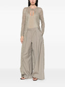 Fabiana Filippi Tie Detail Long Cardigan