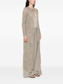 Fabiana Filippi Tie Detail Long Cardigan