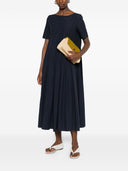 Plissee-Midikleid aus Baumwolle von Apuntob