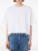 Sport Max verziertes Baumwoll-T-Shirt