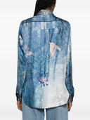 Pierre Louis Mascia Printed Silk Shirt