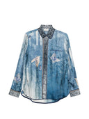 Pierre Louis Mascia Printed Silk Shirt