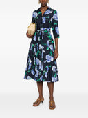 Lavi bedrucktes Baumwollkleid