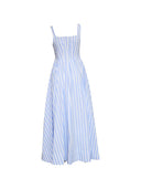 Sport Max Striped Cotton Long Dress