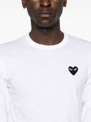 Comme Des Garcons Logo Cotton T Shirt