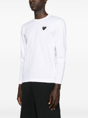 Comme Des Garcons Logo Cotton T Shirt