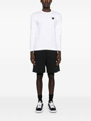Comme Des Garcons Logo Cotton T Shirt