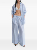 Toteme Main Linen And Cotton Blend Trousers