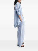 Toteme Main Linen And Cotton Blend Trousers