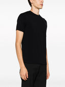 T-shirt in jersey con icona Giorgio Armani